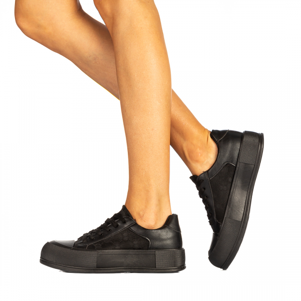 Γυναικεία αθλητικά παπούτσια Limera μαύρα - Kalapod.gr